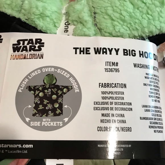 Star Wars kids Hoodie with side pockets no offer unless you bundle please - Picture 9 of 14